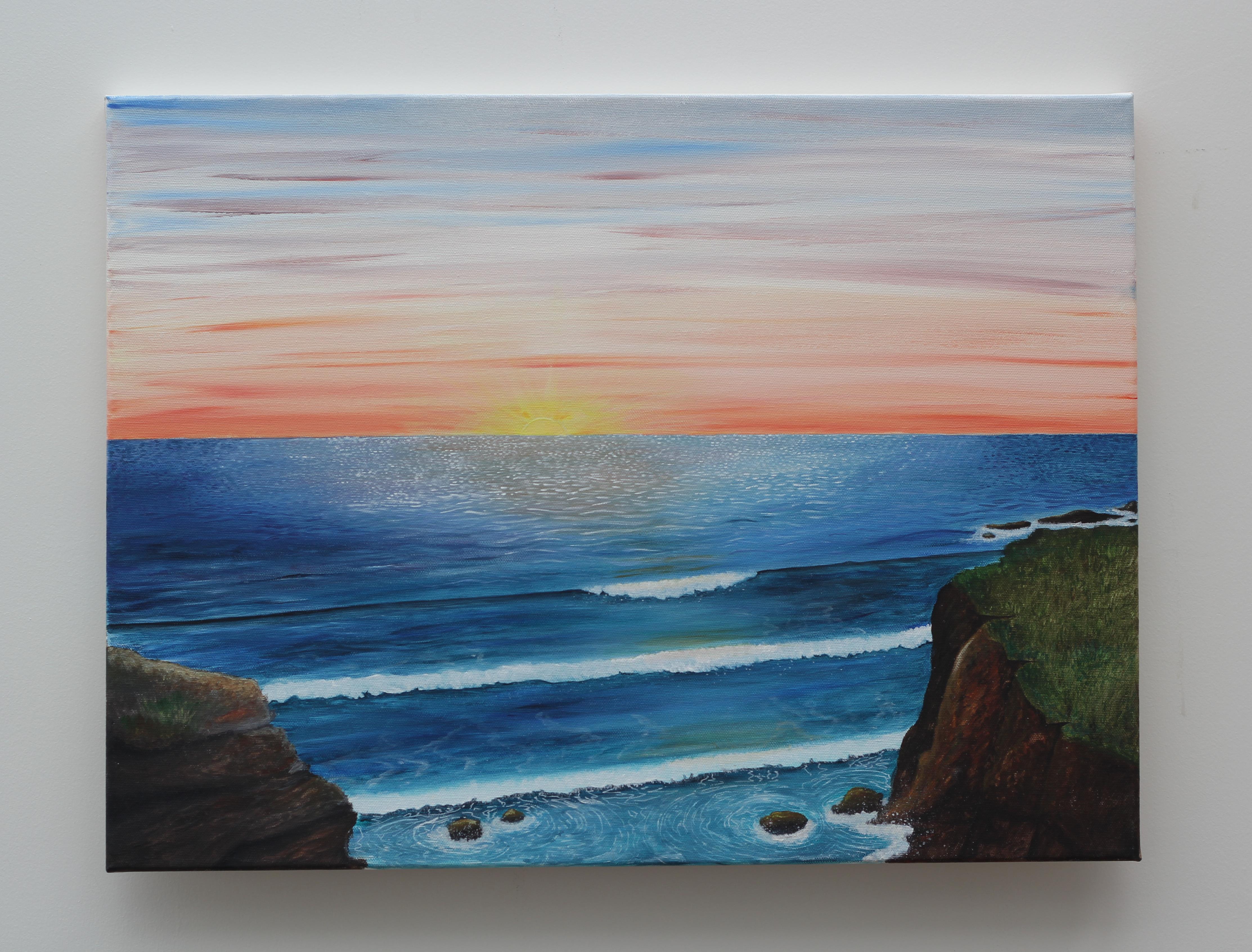 Sunset at Gwithian - £55